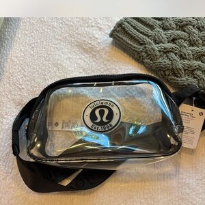 lululemon athletica Clear Belt Bag - Black